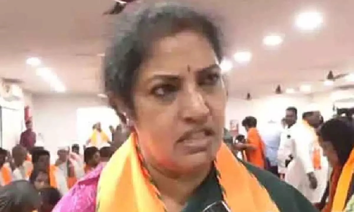 Purandeshwari lays stone for cancer hospital in Mullapudi, express concern on cancer cases Purandeshwari lays stone for cancer hospital in Mullapudi, express concern on cancer cases