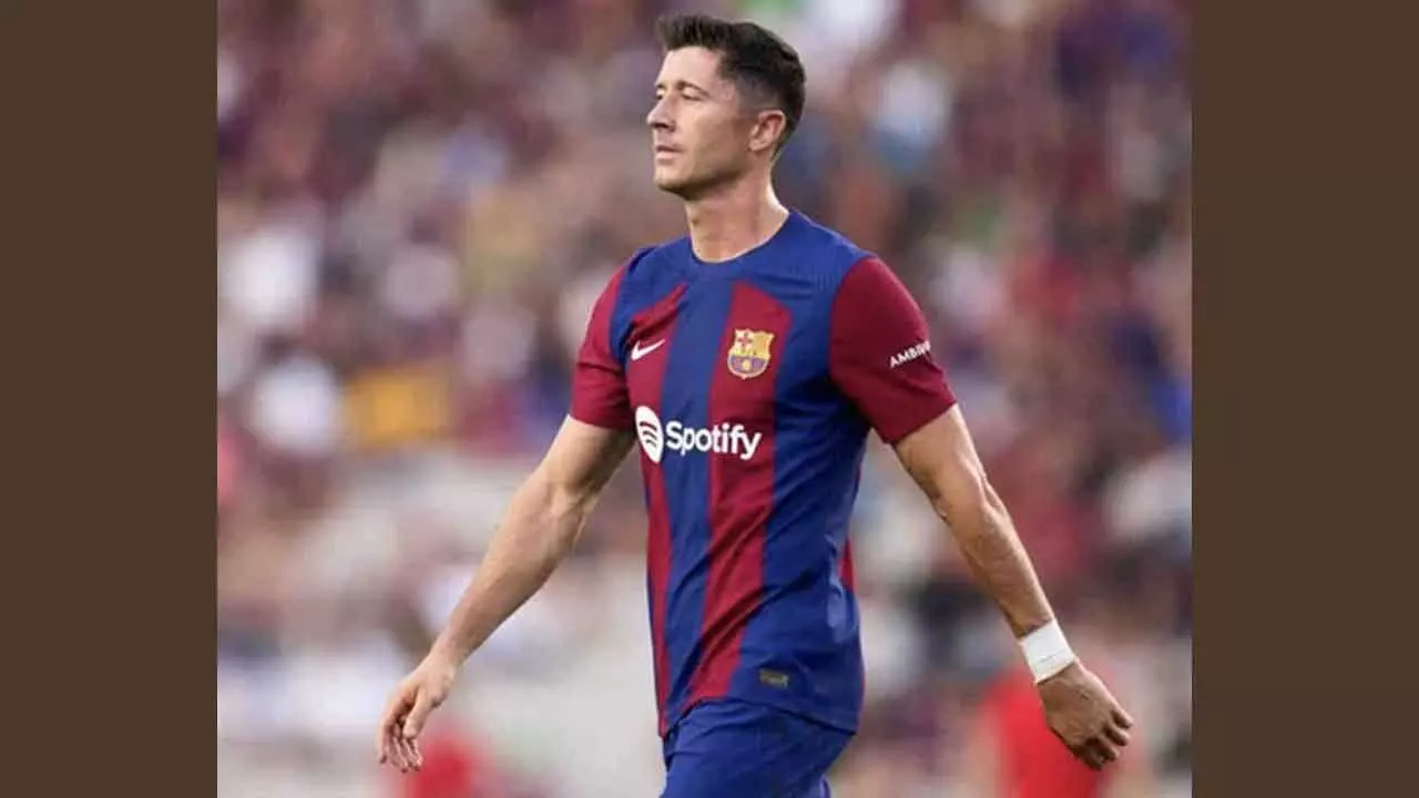 Barca striker Robert Lewandowski expected to miss Copa del Rey final