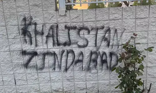 Gurdwara in Canada vandalised with pro-Khalistan graffiti