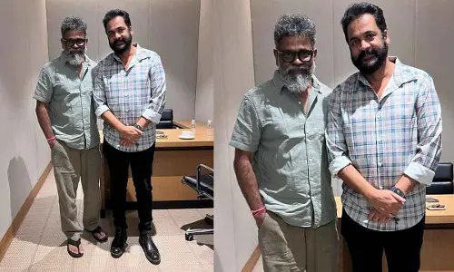 Sivaji meets Sukumar: A moment of mutual admiration sparks buzz among fans