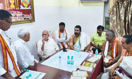High-Level Committee Inspects Sri Bala Brahmeswara Swamy Temple for Development and Devotee Facilities