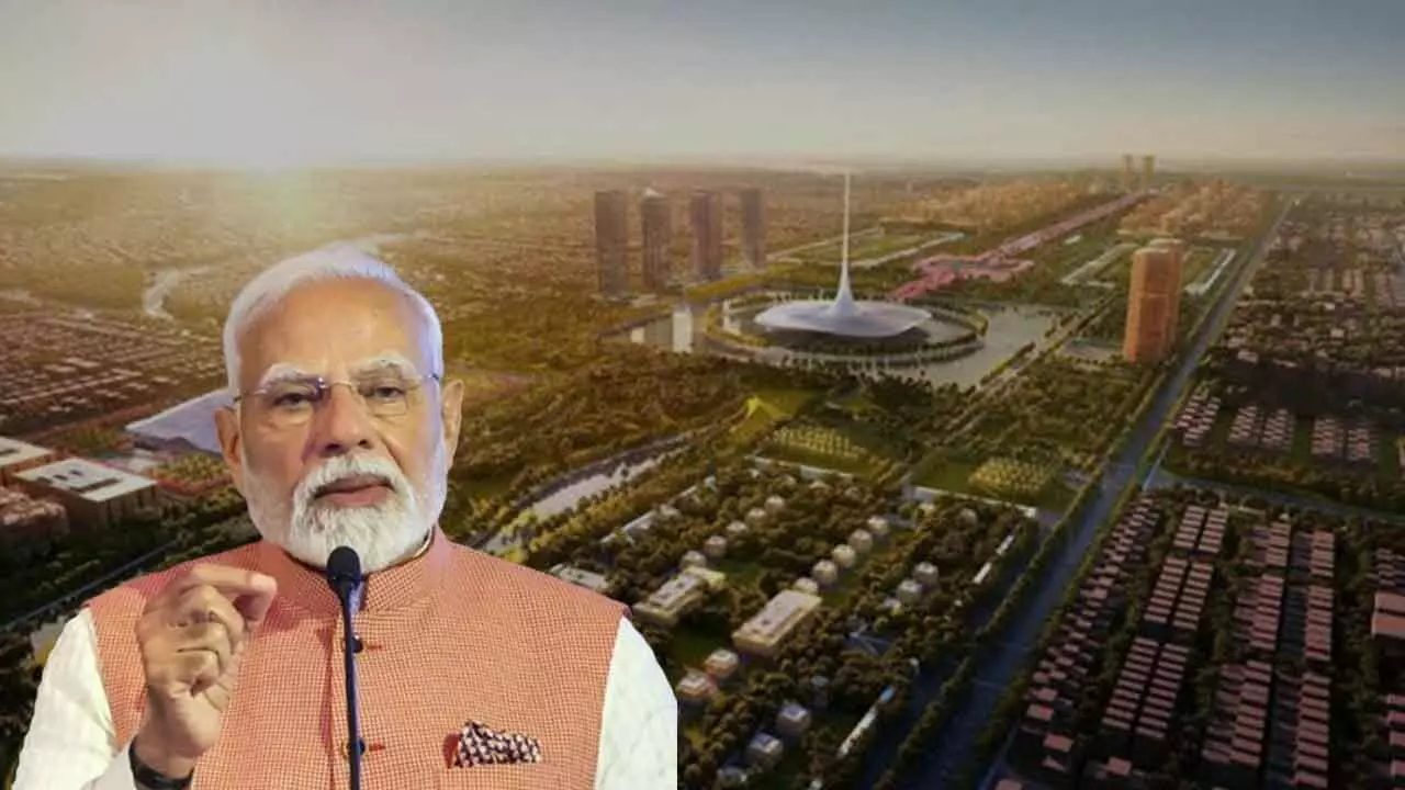 Grand arrangements underway for Amaravati construction restart; PM Modi to launch projects worth ₹1 lakh crore Grand arrangements underway for Amaravati construction restart; PM Modi to launch projects worth ₹1 lakh crore