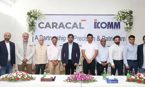 MEIL’s Icomm unveils arms mfg facility in Hyderabad