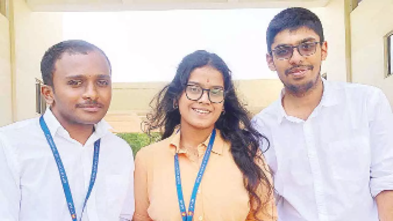 Gitam students create AI-powered robot for sustainable farming Gitam students create AI-powered robot for sustainable farming