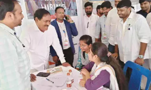 Youth turn in huge numbers to Job Mela