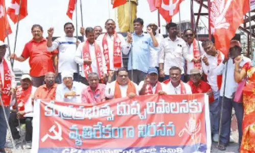 CPI protests Centre’s policies