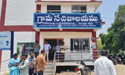 Minister conducts surprise inspections at several govt offices in Kovelakuntla