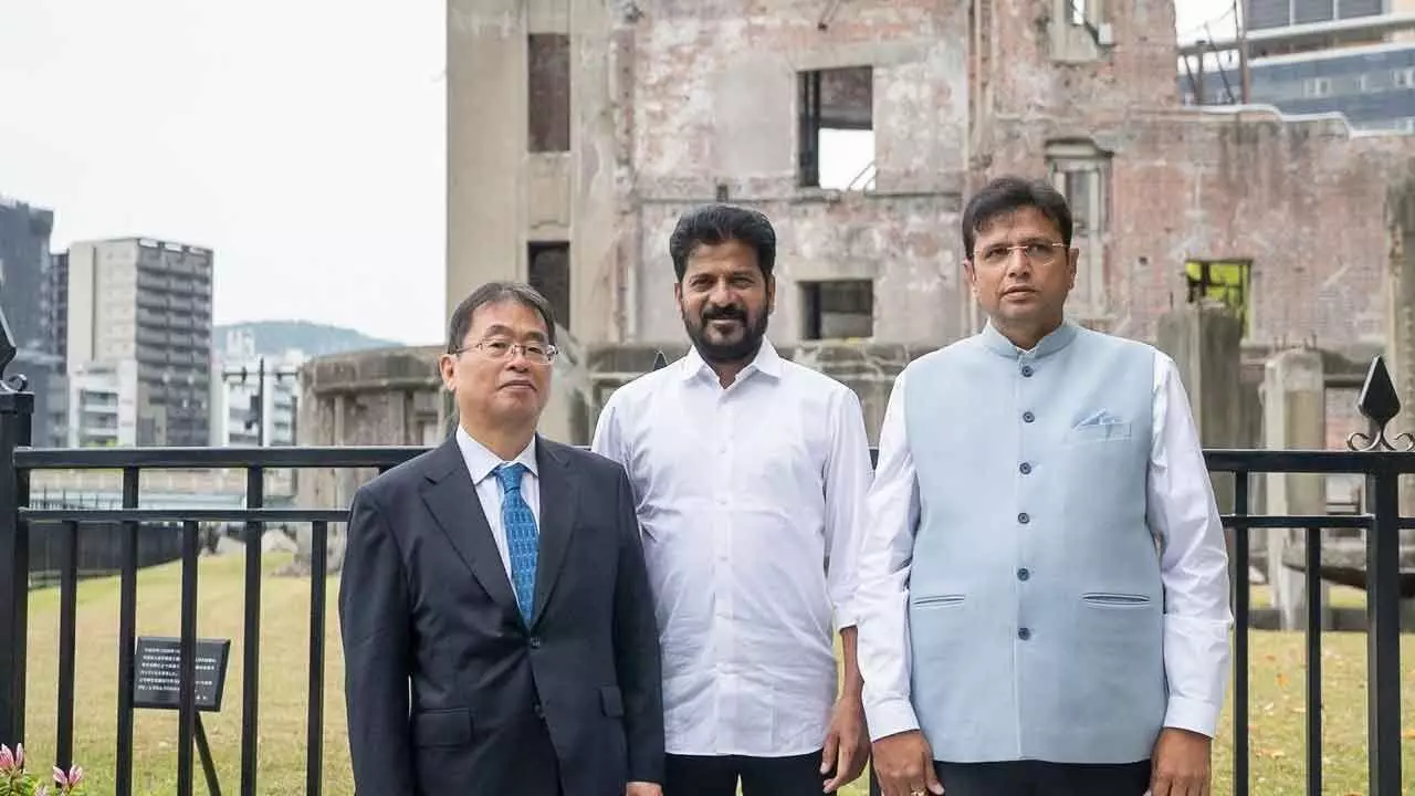 CM Revanth invites Hiroshima govt for JV in EV & clean energy