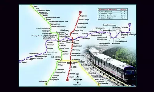 28 stations between Hebbal - Sarjapur for Namma Metro Red Line