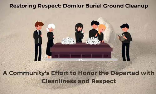Domlur Residents Clean Up Neglected Burial Ground