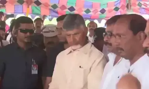 AP CM Chandrababu attends funeral of TDP leaders, extends support to kin