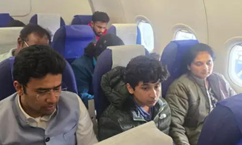 Tejasvi Surya travels with Pahalgam victim families, bodies to reach Bengaluru on Thursday