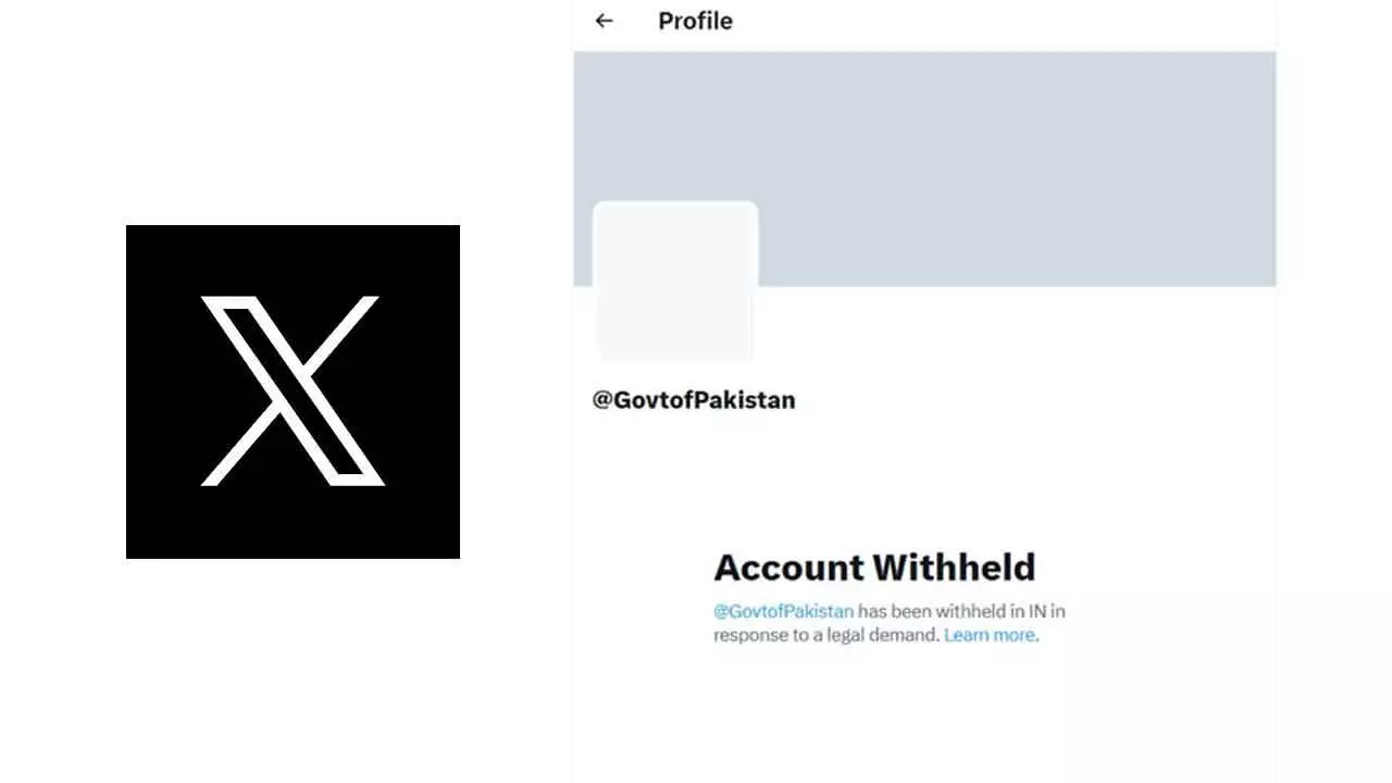 India withholds Pakistan govts official X account over Pahalgam terror attack India withholds Pakistan govts official X account over Pahalgam terror attack