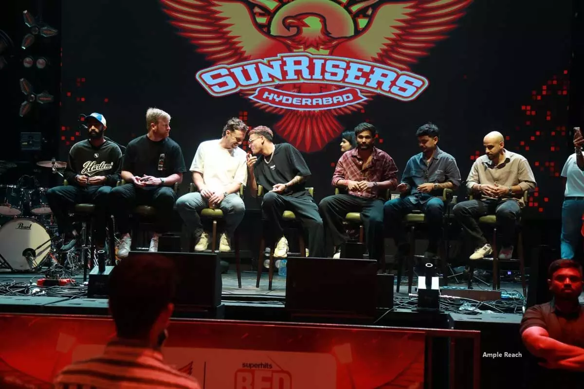 Sunrisers Hyderabad Players at Illuzion Club and Kitchen, Jubilee Hills Sunrisers Hyderabad Players at Illuzion Club and Kitchen, Jubilee Hills