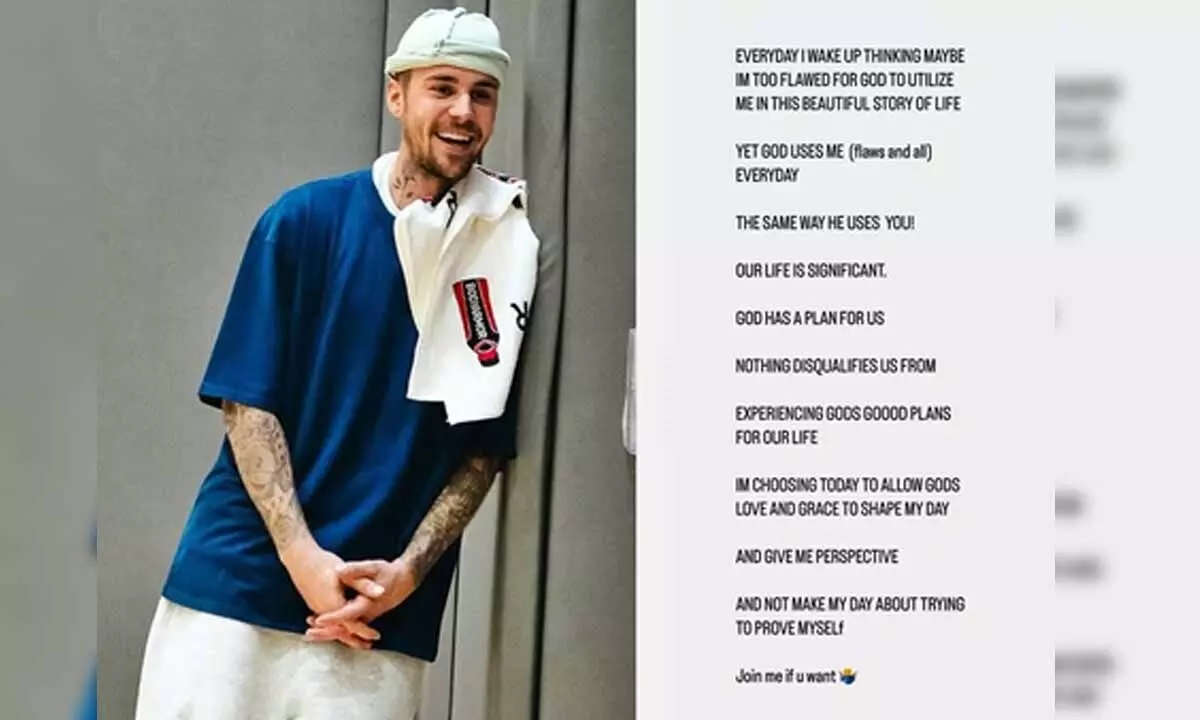 Justin Bieber pens emotional message on social media, fans spiral in concern Justin Bieber pens emotional message on social media, fans spiral in concern