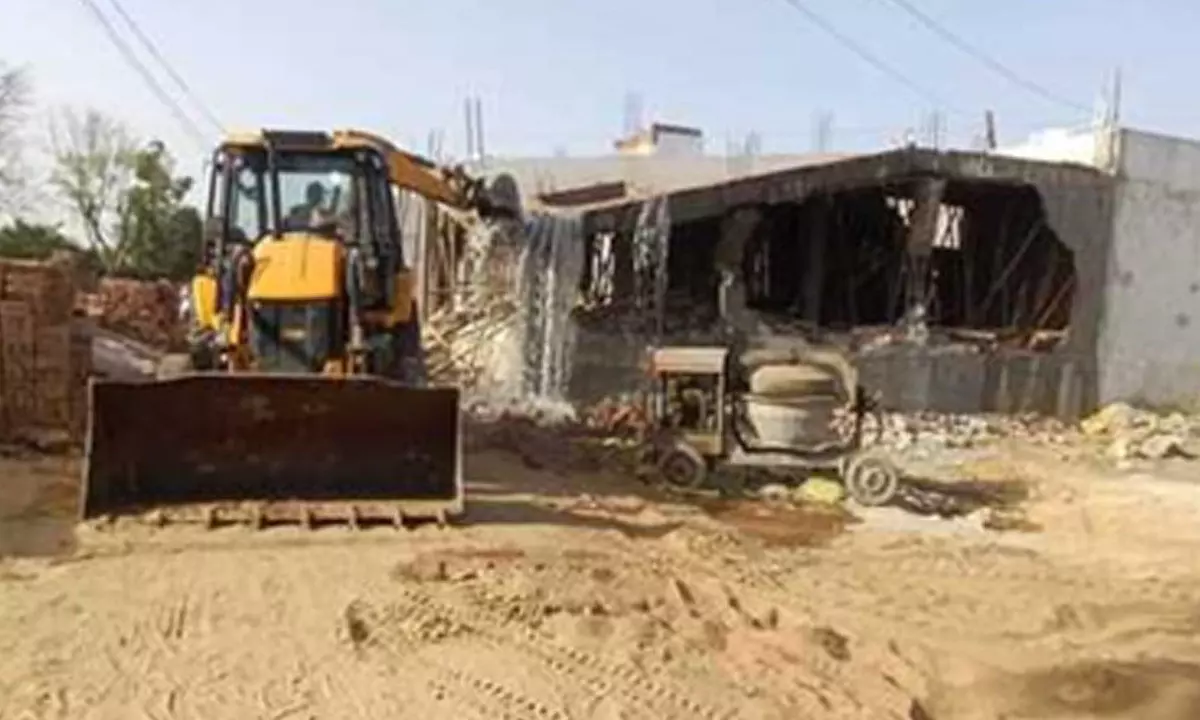 DTCP demolishes ten illegal colonies in Gurugram’s Sohna block DTCP demolishes ten illegal colonies in Gurugram’s Sohna block