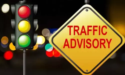 Traffic advisory issued for RCC works near Durgam Cheruvu