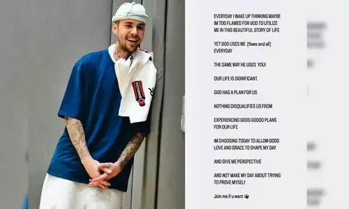 Justin Bieber pens emotional message on social media, fans spiral in concern