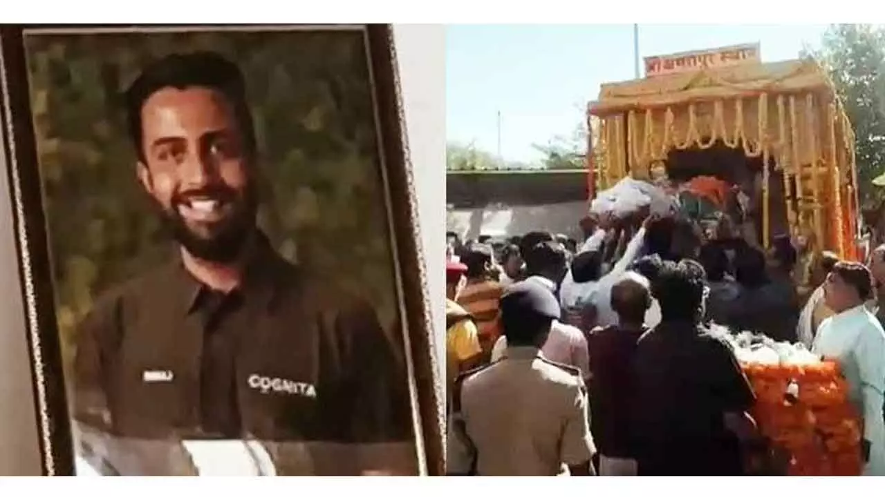 Tears, tributes and anguish: Jaipur bids farewell to Neeraj Tears, tributes and anguish: Jaipur bids farewell to Neeraj