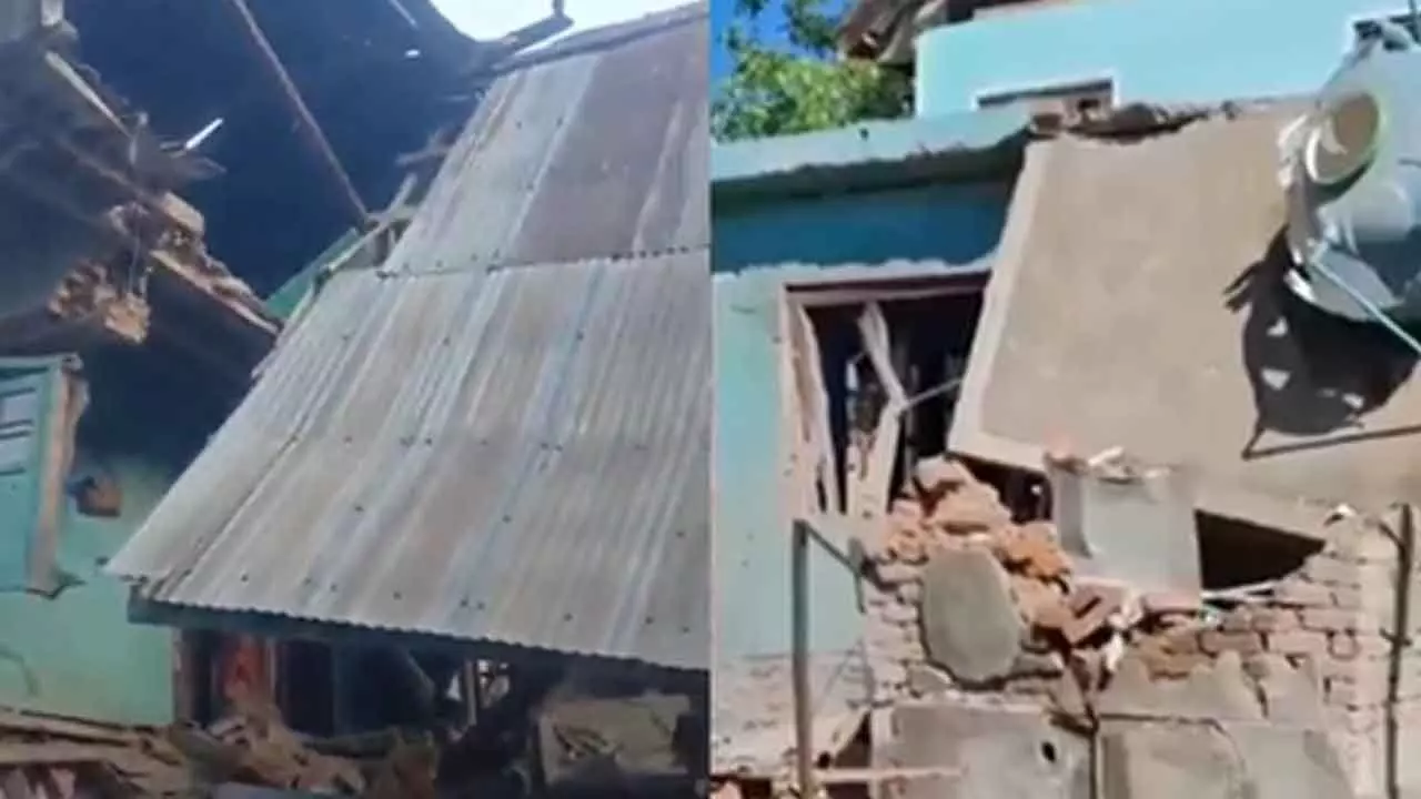 Pahalgam attack: Houses of two LeT terrorists destroyed in blasts Pahalgam attack: Houses of two LeT terrorists destroyed in blasts