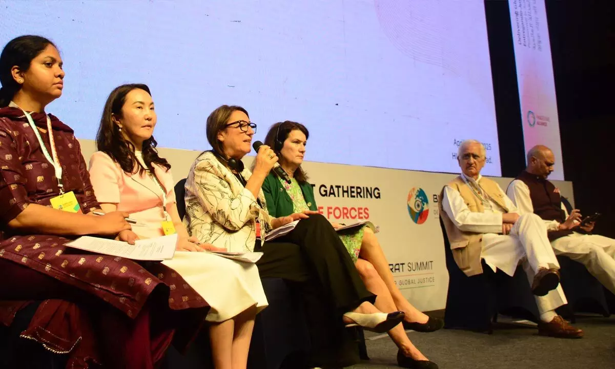 Gender justice, feminist future dominate dialogue at Bharat Summit