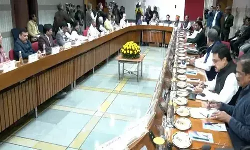 Modi, JD-U skip, as top leaders attend all-party meet