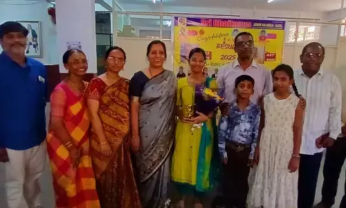 Congratulations to Sharanya who is climbing the heights of success... Sharanya shined with 437 marks