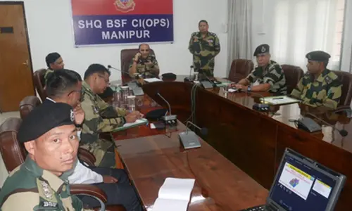 BSF’s Eastern Command chief reviews Manipur security situation, force’s preparedness