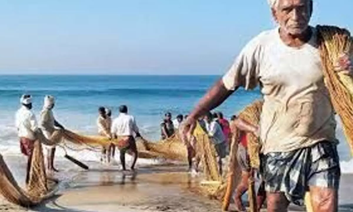 Naidu to launch Matsyakara Bharosa in SKLM dist today Naidu to launch Matsyakara Bharosa in SKLM dist today