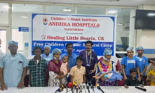 Free pediatric cardiac surgical camp held in Vijayawada