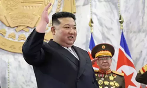 North Korean leader attends launching ceremony of new navy destroyer