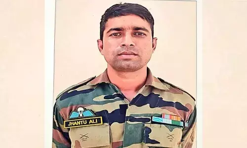 Mortal remains of paratrooper killed in Udhampur gunfight reach native village in Bengals Nadia