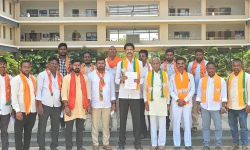 BJP Leader S. Ramachandra Reddy Opposes Cancellation of Mallankunta Reservoir, Submits Representation to District Officials