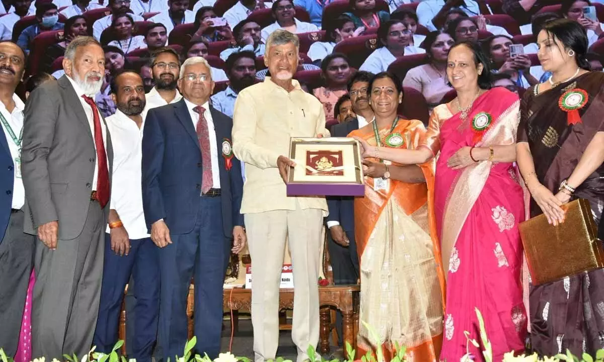 Vizag to be developed as financial capital of AP: CM Vizag to be developed as financial capital of AP: CM