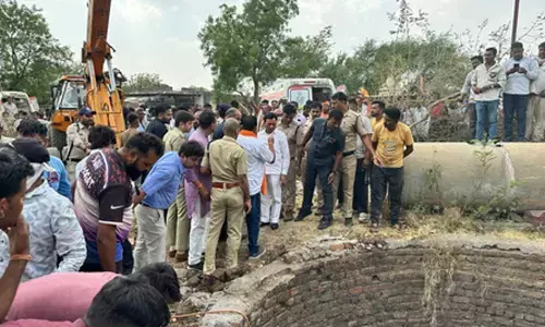 MP: Five feared dead as van plunges into well; one rescuer killed, four injured