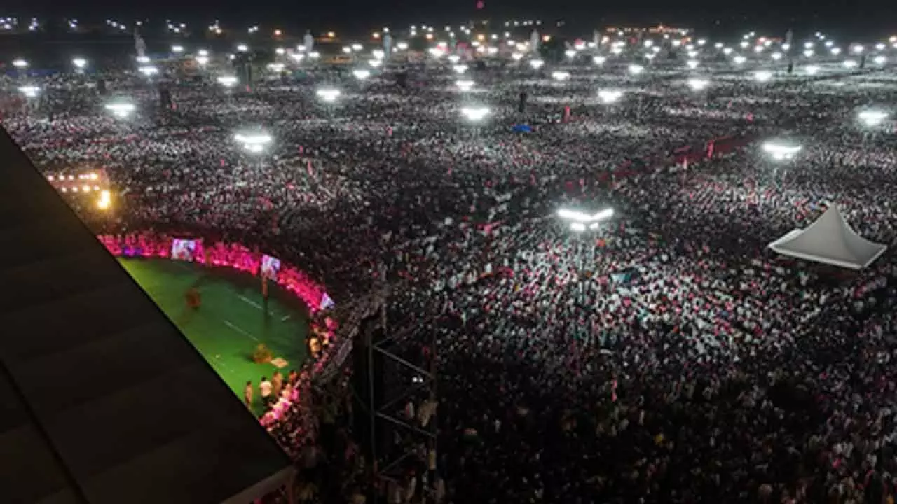 Buoyed by huge turnout at public meeting, BRS confident of returning to power