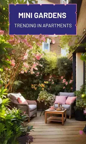 MINI GARDENS TRENDING IN APARTMENTS