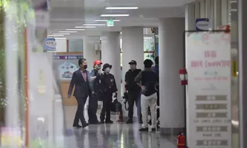Student uses weapon at high school in South Korea; 7 people injured