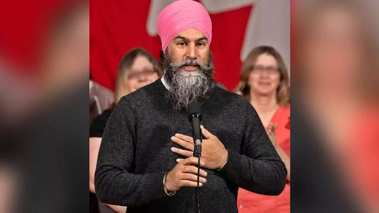Pro-Khalistani Jagmeet Singh defeated in Canada elections Pro-Khalistani Jagmeet Singh defeated in Canada elections