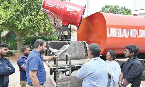 Machine to improve air quality unveiled