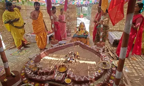 Consecration of Lalita Tripura Sundari Devi idol