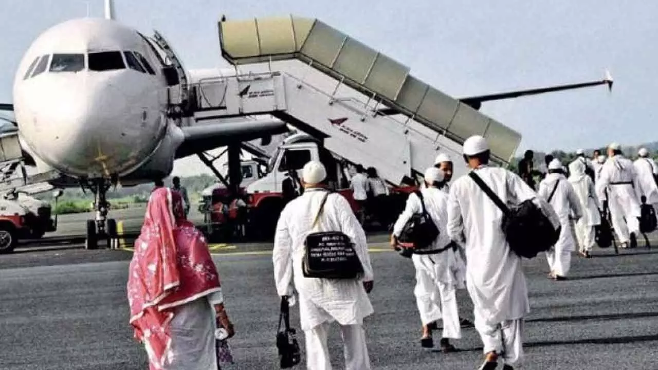 Hyderabad: First batch of Haj pilgrims leave from city