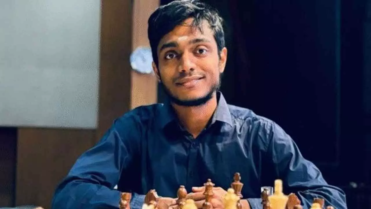 Chithambaram finishes joint first in rapid category Chithambaram finishes joint first in rapid category