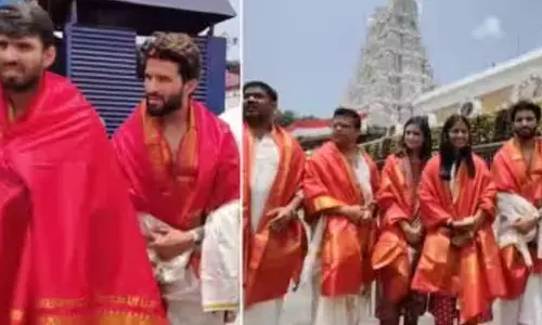RCB Players Visit Tirumala, offers prayers
