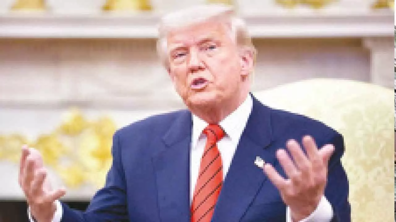 Trade talks with India coming along great: Trump