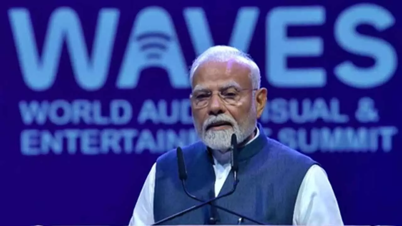 PM Modi inaugurates WAVES 2025, hails it as global platform for creativity and connectivity