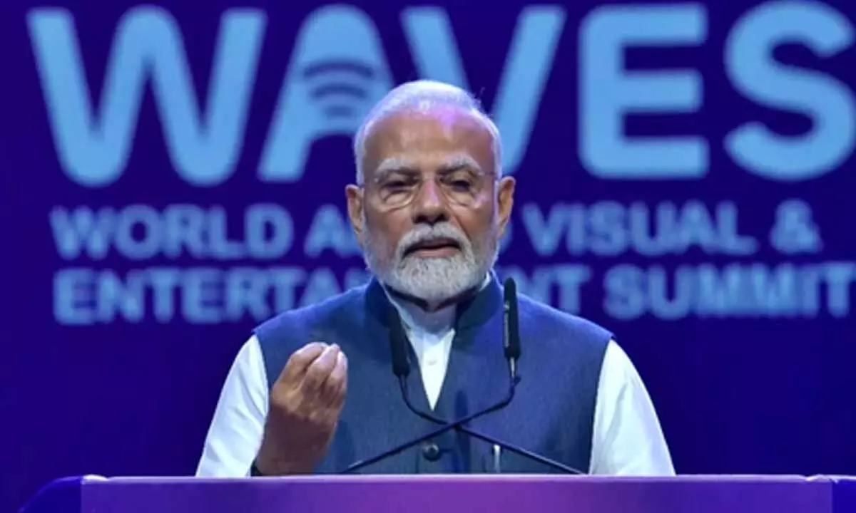 Dawn of orange economy, India emerging as global hub for creative content, says PM Modi Dawn of orange economy, India emerging as global hub for creative content, says PM Modi
