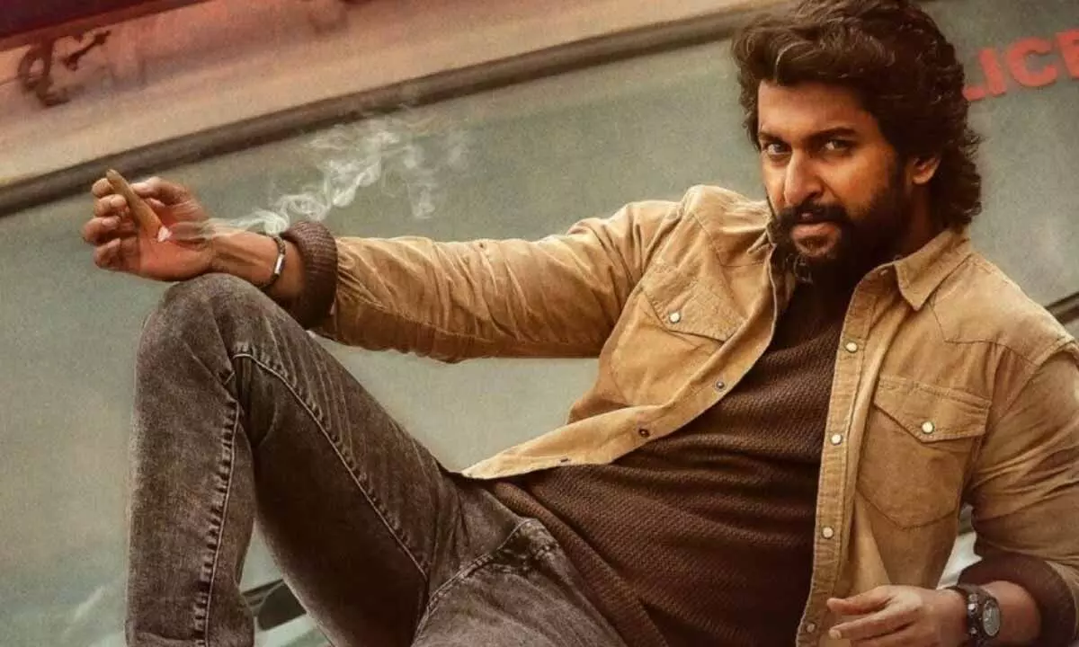 Nani’s Hit 3 Scores Big on Day 1, But Falls Short of Dasara Record Nani’s Hit 3 Scores Big on Day 1, But Falls Short of Dasara Record