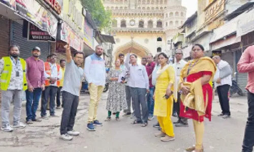 Efforts on to ensure hassle-free Charminar heritage walk: GHMC