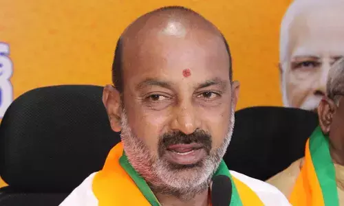 Has HYDRAA given exception to Akbaruddin, asks Bandi Sanjay